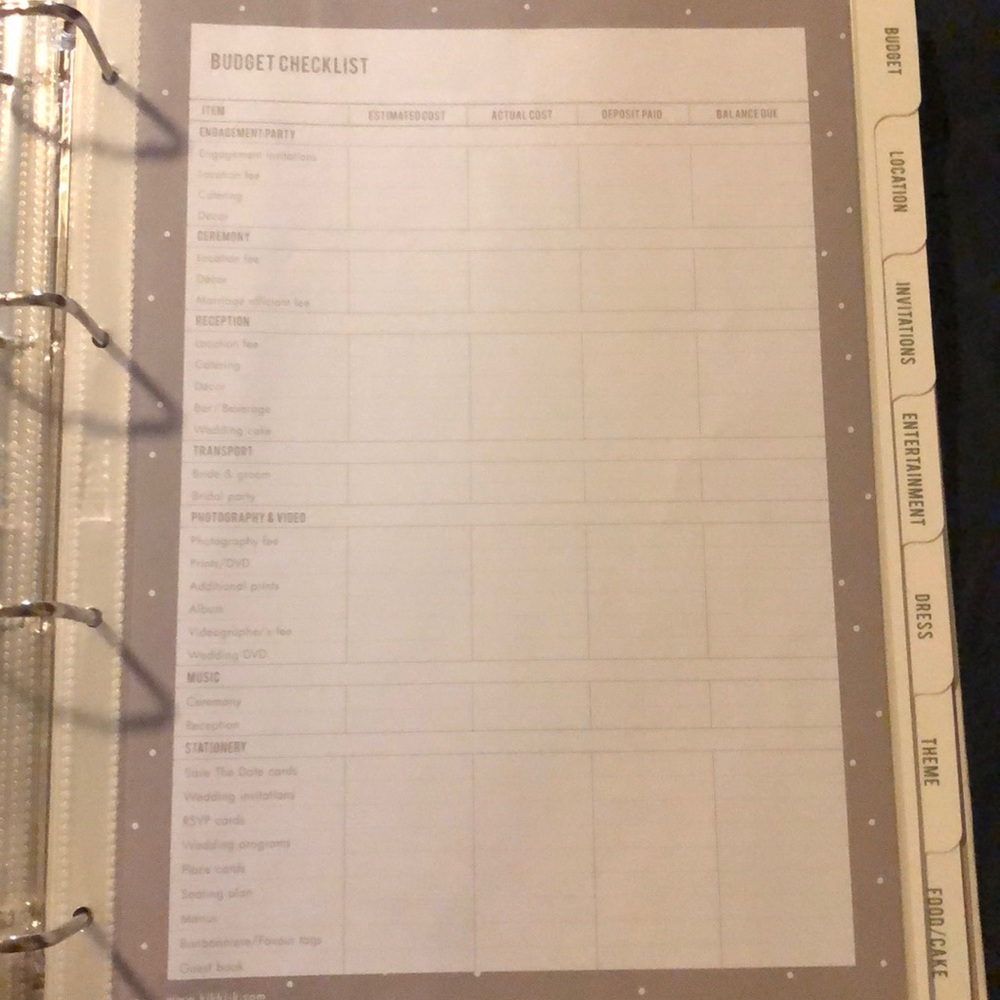 Kikki.K Wedding Organizer - Picture 6 of 8